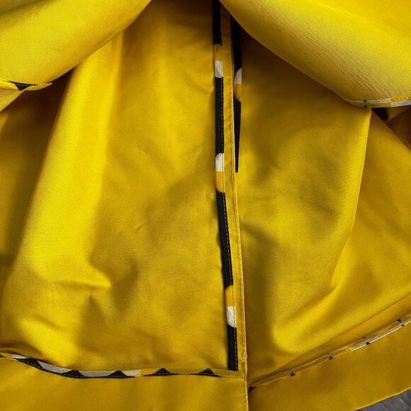 Tory Birch Yellow Rain Jacket - Picture 7 of 10